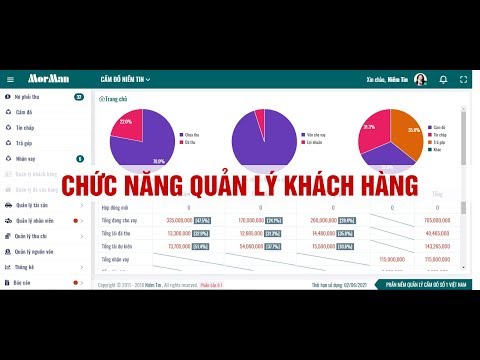 [Phần mềm quản lý cầm đồ MorMan] Giới thiệu chức năng quản lý khách hàng