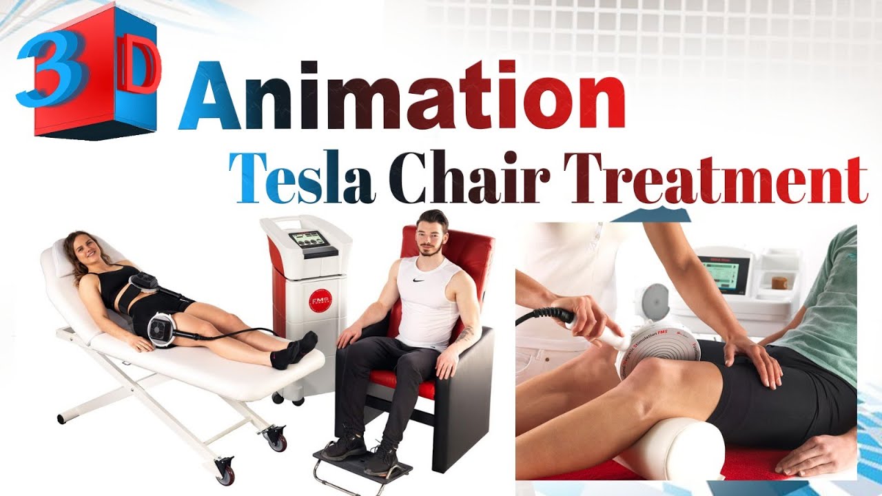 Tesla Chair 3D Animation || Functional Magnetic Stimulation Therapy || Dr Shilpa Women's Clinic