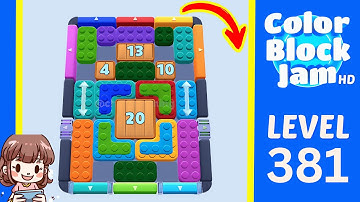 Color Block Jam Level 381 Solution Walkthrough