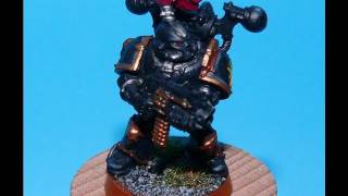 How to paint a Black Legion Chaos Space Marine