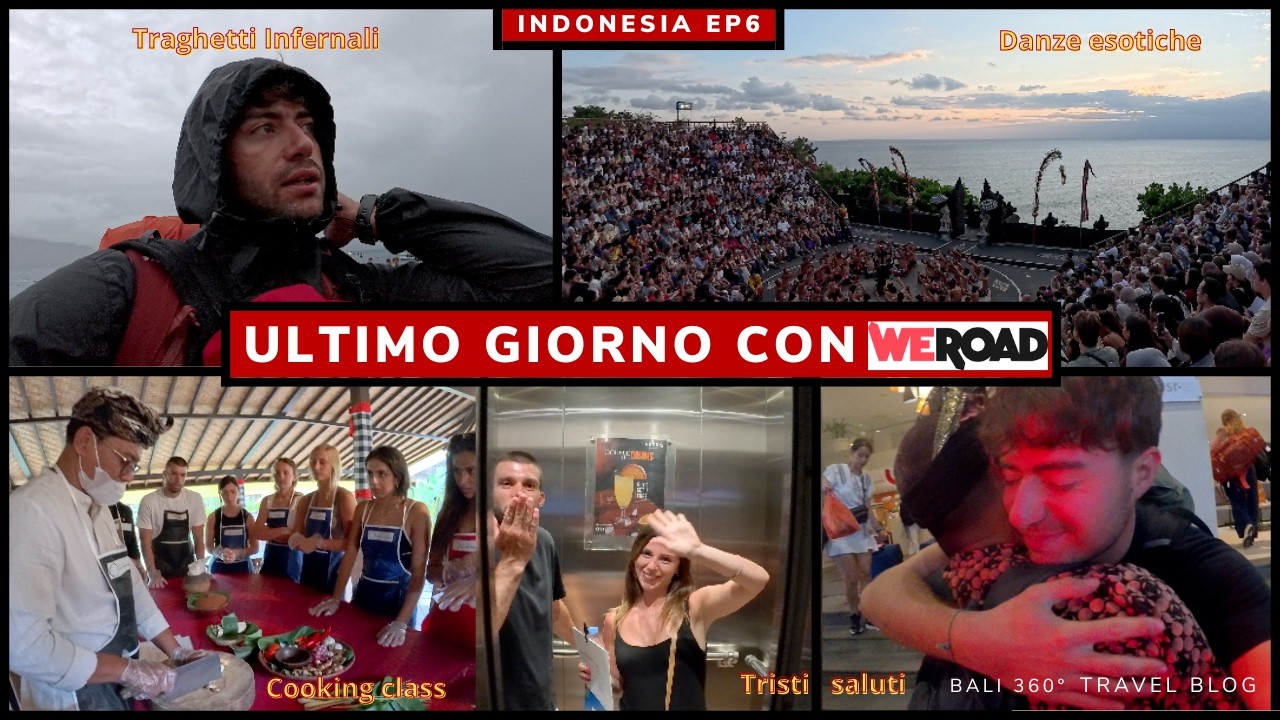 INDONESIA EP6 – Ultimo giorno WeRoad e traghetto infernale verso le Gili