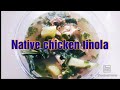 Chicken tinola  tinolang manok vnm vlog