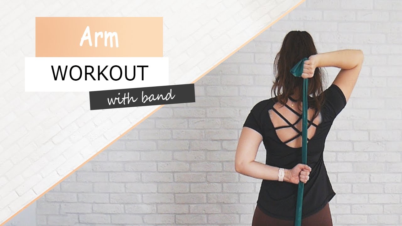 Ενδυνάμωση χεριών με λάστιχο