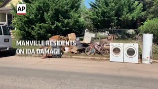 Manville residents on Ida damage Biden visit