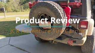 JcrOffroad Adventure Tire Carrier for Jeep Wrangler JL - 2 Year Review