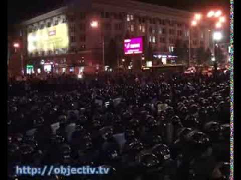 В ХАРЬКОВЕ СОСТОЯЛСЯ МАСШТАБНЫЙ МИРНЫЙ МИТИНГ ЮГО-ВОСТОКА ПОД НАЗВАНИЕМ 'НИ ШАГУ НАЗАД'!!!