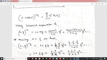 Legendre Differential Equation-Part-2