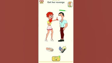 her revenge 🤛 || Impossible Date →Tricky Riddle🤣🤪#shorts #subscribe #gameplay #viral  #animação