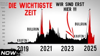 Jetzt ist die WICHTIGSTE Zeit vor dem Bullrun 2024-2025!