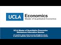 UCLA MQE Info Session Webinar