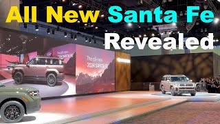 Hyundai All-New Santa Fe Revealed at LA Auto Show