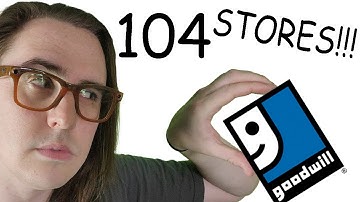 I went game hunting at 104 Goodwills.. Here