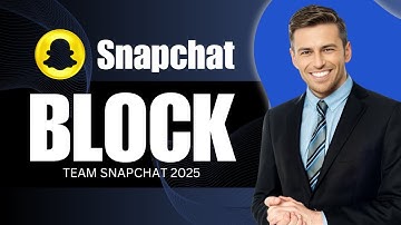 How To Block Team Snapchat 2025