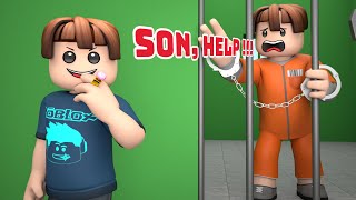 ROBLOX Brookhaven 🏡RP: Policeman Adopted Death Row Prisoner's Son - Roblox Animation