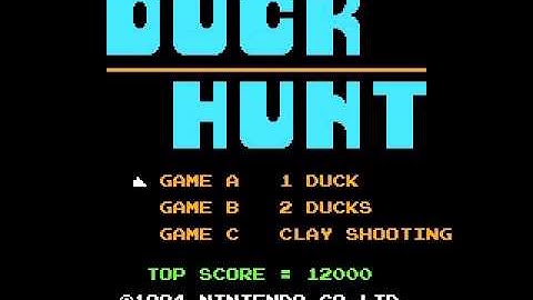 Nes - Duck Hunt Intro
