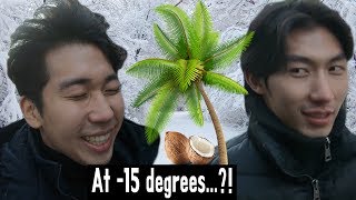 Ang pag inom ng Buko Shake sa -15 na temperatura sa Korea?! #VLOG04