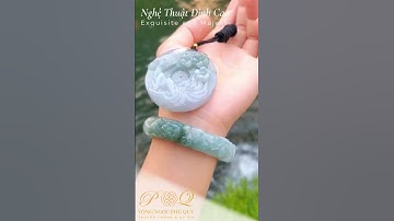 Siêu Phẩm Cực VIP Bộ Vòng Ngọc Chạm Khắc Dòng Chảy Của Nước | Luxury Jadeite Jade Bangle #jadeite