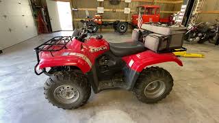 Changing oil on a 2005 Suzuki Eiger 400