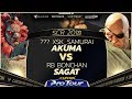 ??? XsK_Samurai (Akuma) vs RB Bonchan (Sagat) - SCR 2018 Top 8 - CPT 2018