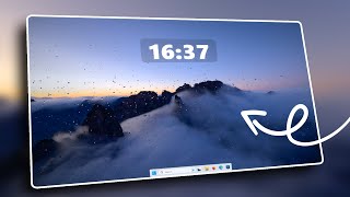 How to Customize Windows 11 Without Rainmeter by Tech Enthusiast 16,488 views 4 months ago 8 minutes, 31 seconds