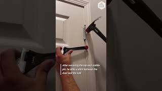 How to Fix a Sticking Door #Doors #DIY #DIYTips #StickingDoor #Shorts