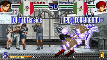 FT5 @kf2k2pls: [OKT] Oferside (MX) vs [KRB]-FER YAGAMI (MX) [KOF 2002 Plus kf2k2 Fightcade] Nov 5