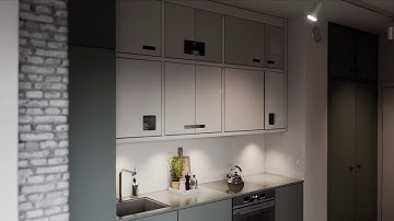 Cinematic of a Swedish apartment made in Unreal Engine 4