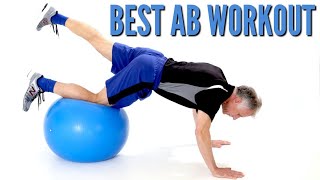 Best Brutal ABS & Core Workout With Stability Ball, Flatten Stomach & Strengthen Back.