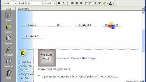 FrontPage Tutorial Using Site Reports Microsoft Training Lesson 10.1