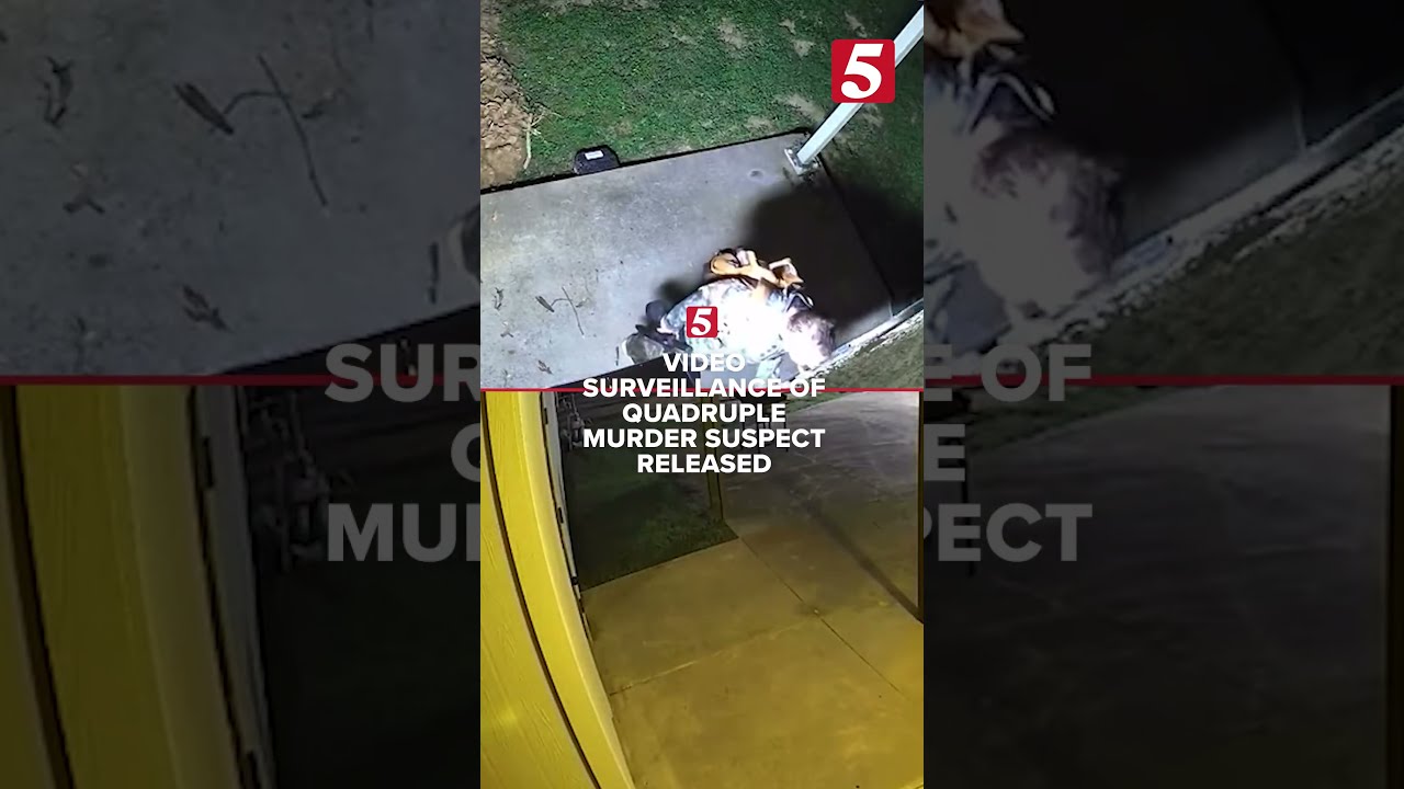 Video Surveillance Of Quadruple Murder Suspect Released