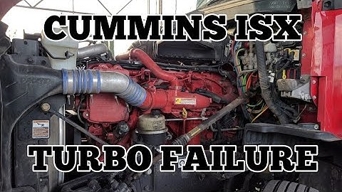 Cummins ISX turbo oil leak problem failure Freightliner Kenworth peterbilt international volvo