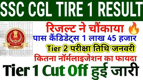 SSC CGL 2025 RESULT 👉📄 SSC CGL TIER-1 CUT OFF MARKS ALL CATEGORIES OUT 🎯 SSC CGL NORMALIZATION