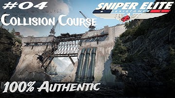 Sniper Elite Resistance (2025) #04 Collision Course (100% Authentic), 4k, 60fps, Walkthrough