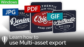 How to Export Multiple Assets at the Same Time | Windows