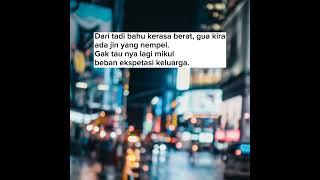 Kirain Jin Nempel D Bahu Gtw Nya Mikul Beban Ekspetasi Kluargastatus tips statuswa story