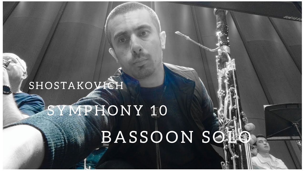 Shostakovich Symphony 10 - Opening Bassoon Solo