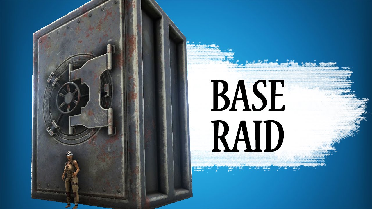 Ark Survival Evolved - BASE RAID - YouTube
