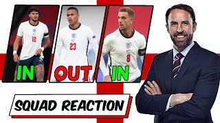 DID SOUTHGATE BOTTLE IT? ENGLAND EURO 2020 SQUAD REACTION