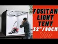 FOSITANライトテントライトボックス32＆quot;/80cmポータブルフォトスタジオ|レビュー