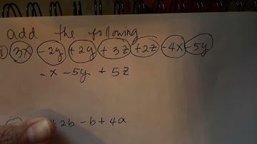 Add the following 5a+2b-b+4a