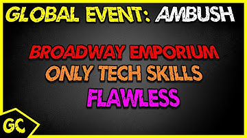 Broadway Emporium Flawless Using Only Tech Wing Skills | The Division Global Event Ambush