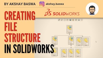 How to Create File Structure in Solidworks | Solidworks Tutorial | Beginner | Episode #4