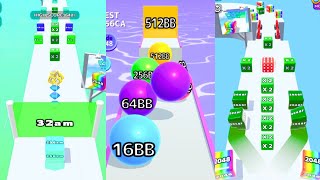 The Evolution of 2048 Merge Games (Ball Run, Jelly Run & Number Games 3 in one) - Episode 221 Live screenshot 4