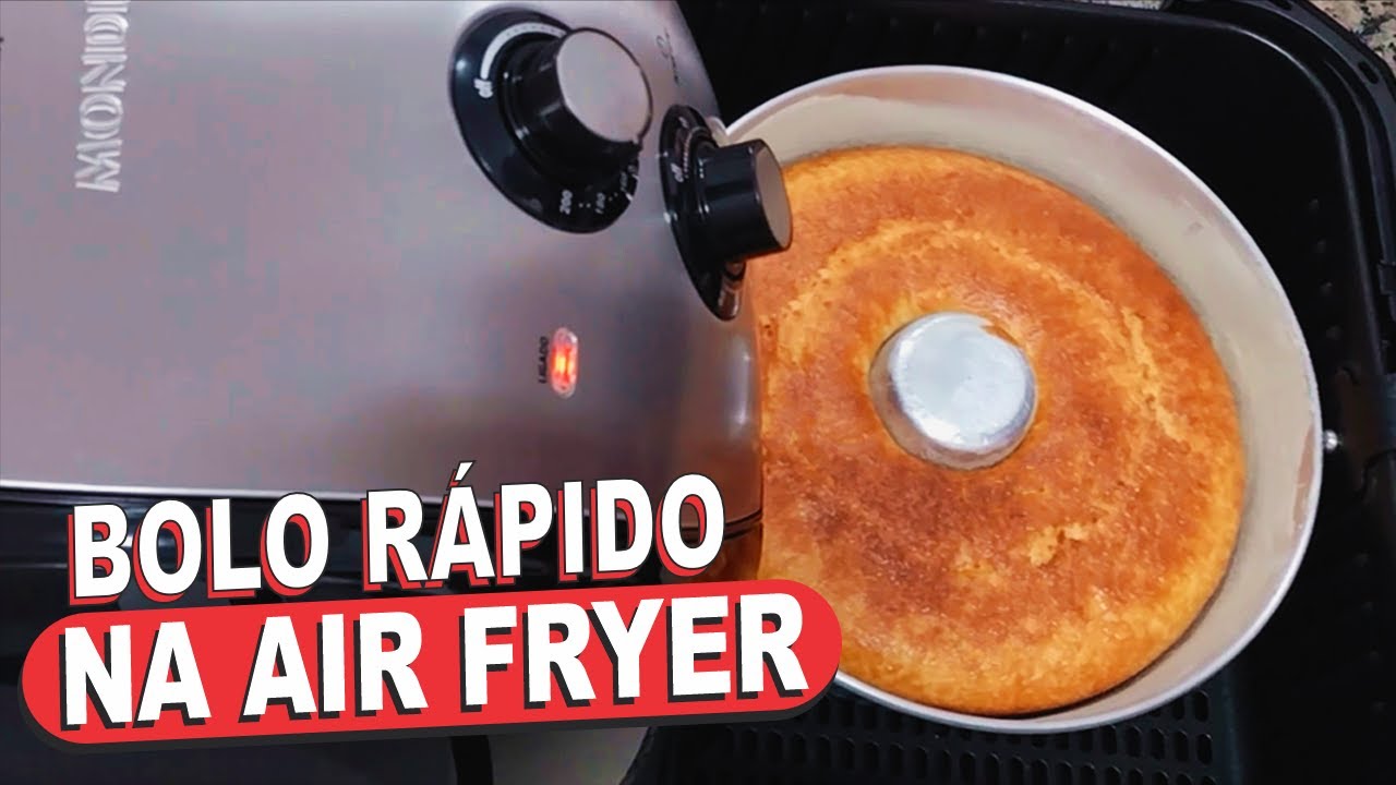 Bolo Delicioso na Airfryer - Minha Receita