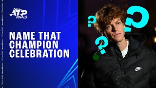 Can you name that CHAMPION's celebration?