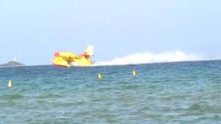 Hidroavion En Playa De Mallorca