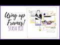 Using Up Frames! | 12x12 Scrapbook Layout | Double Dare You