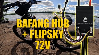 BAFANG G62 HUB + FLIPSKY 75100 PRO V2 controller. WOW!