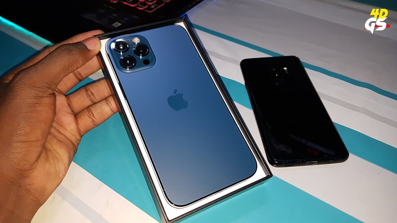 Apple iPhone 12 Pro Max Pacific Blue VS Samsung Galaxy S9+ | BODY TEST