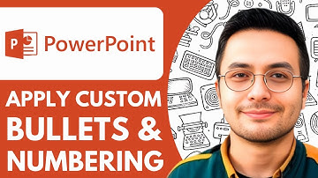 How To Apply Custom Bullets & Numbering in Microsoft Powerpoint 2019 & 365 - 2025 (Quick & Easy)